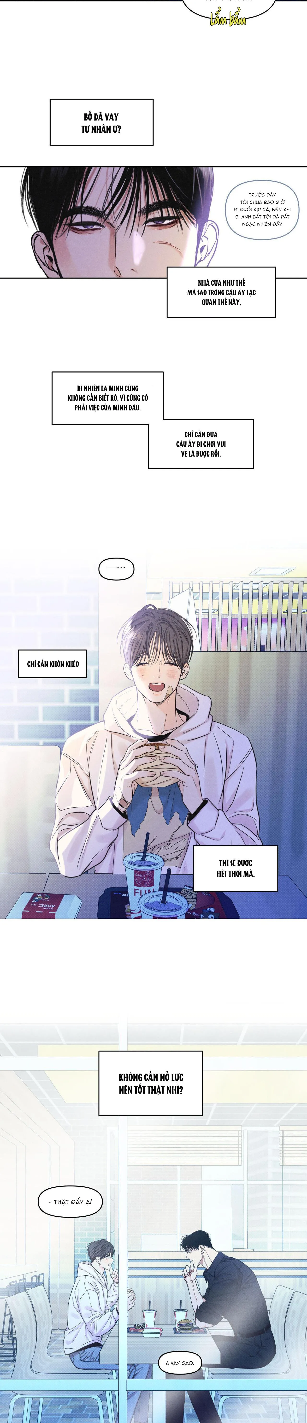 Chuyện tình part time Chapter 12 Trang 12