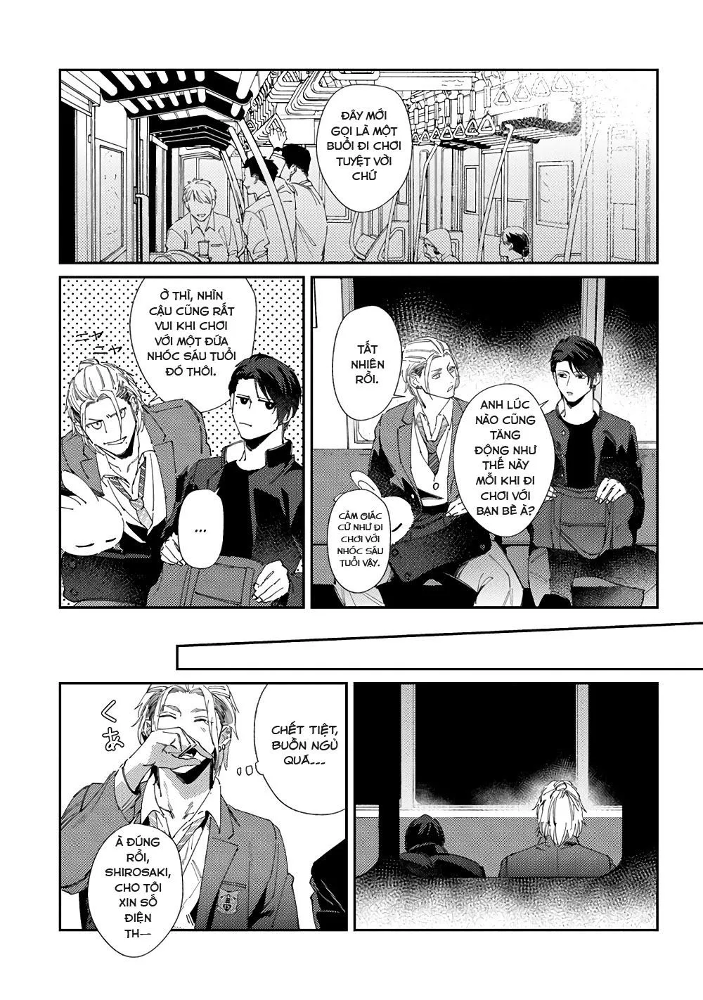 Chuyện Về Cặp Đôi Nhà Shima-chan Chapter 4 Trang 11