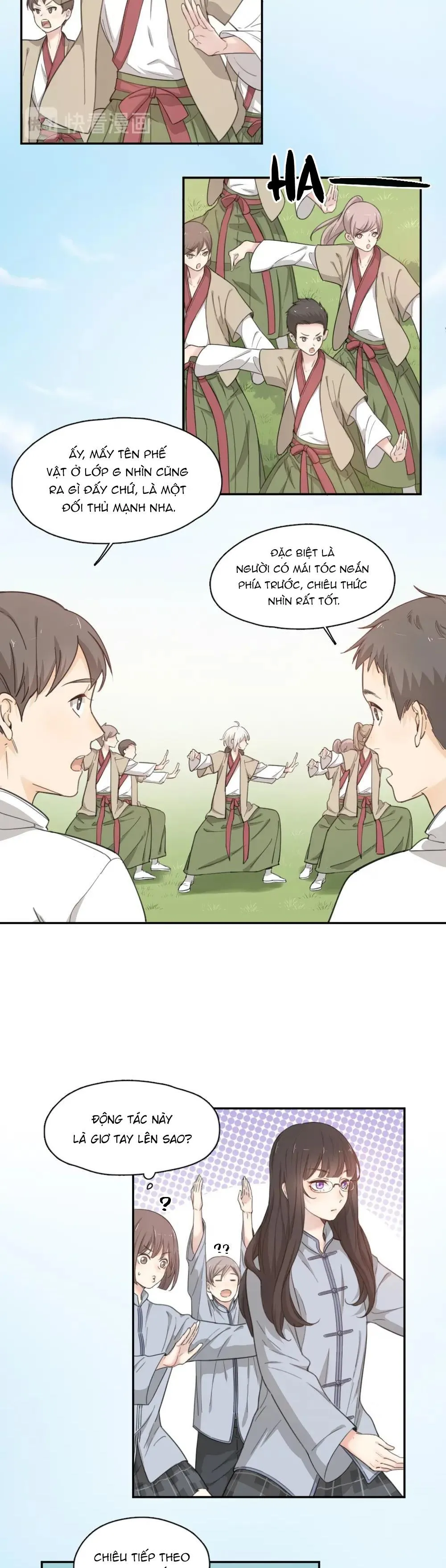 Hôm nay cô ấy cũng rất dễ thương Chapter 11 Trang 9