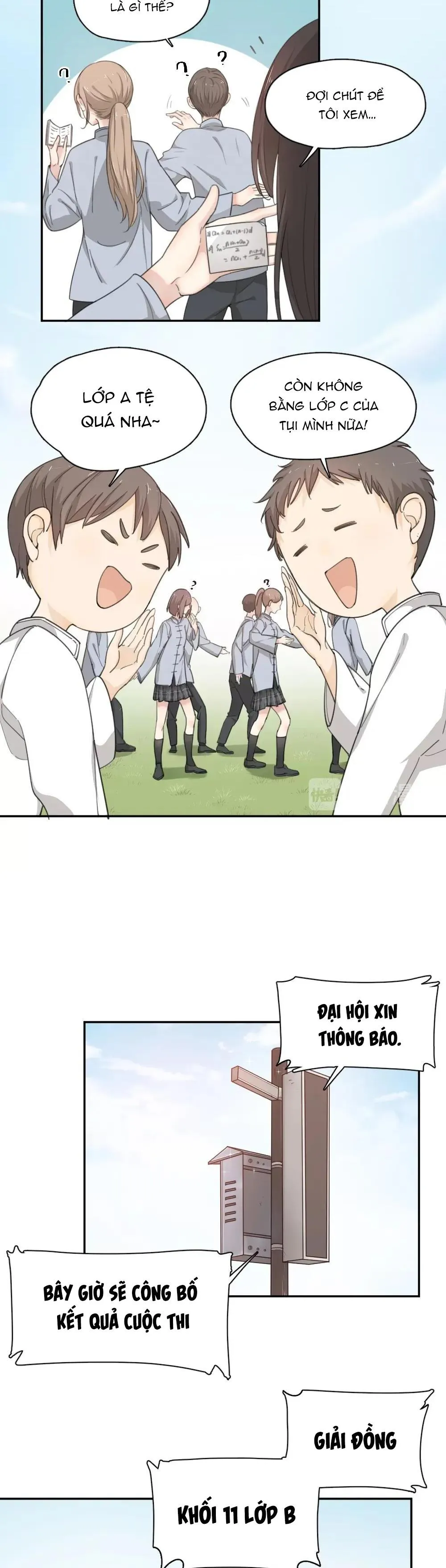 Hôm nay cô ấy cũng rất dễ thương Chapter 11 Trang 10