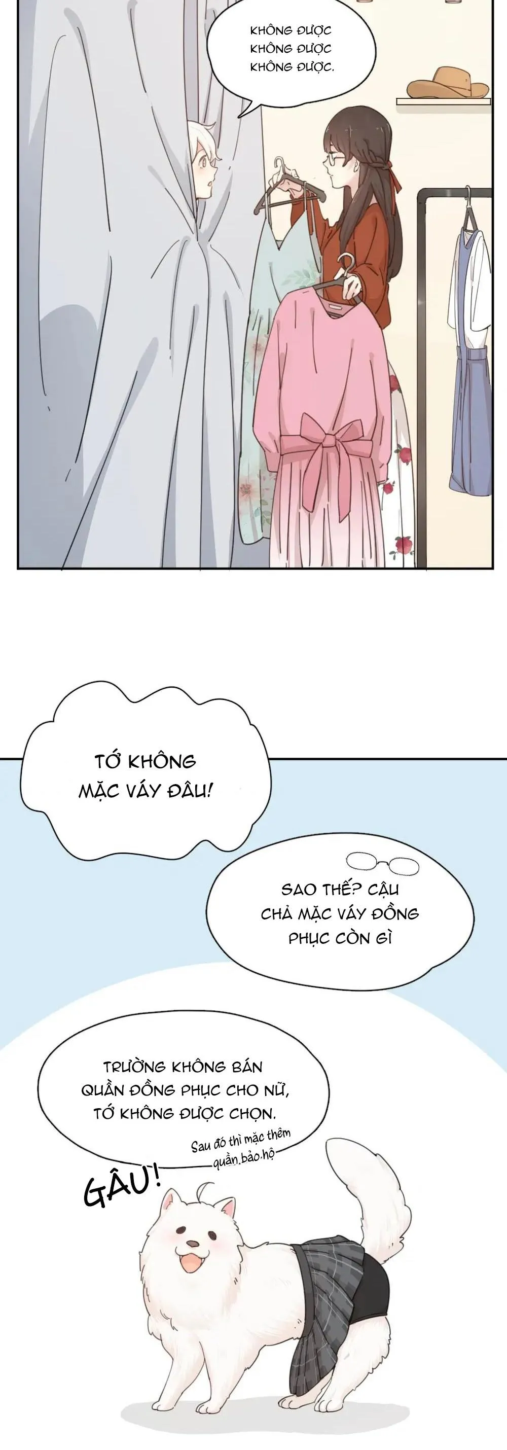 Hôm nay cô ấy cũng rất dễ thương Chapter 24 Trang 22