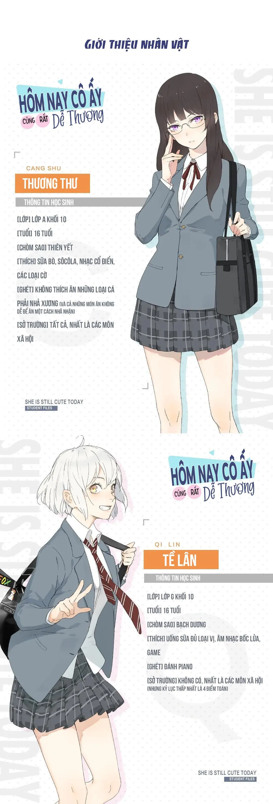 Hôm nay cô ấy cũng rất dễ thương Chapter 0 Trang 8