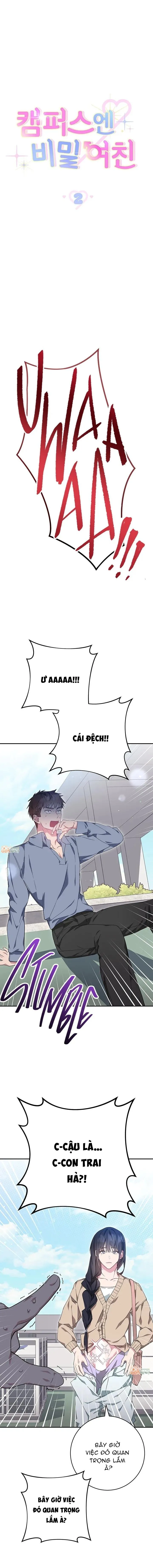 Cô bạn gái bí mật ở đại học Chapter 2 Trang 9