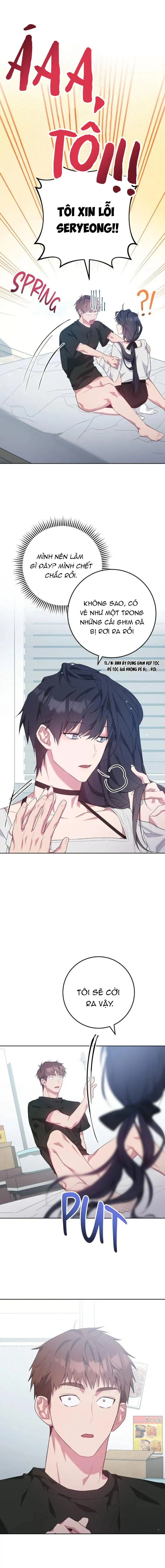 Cô bạn gái bí mật ở đại học Chapter 8 Trang 4