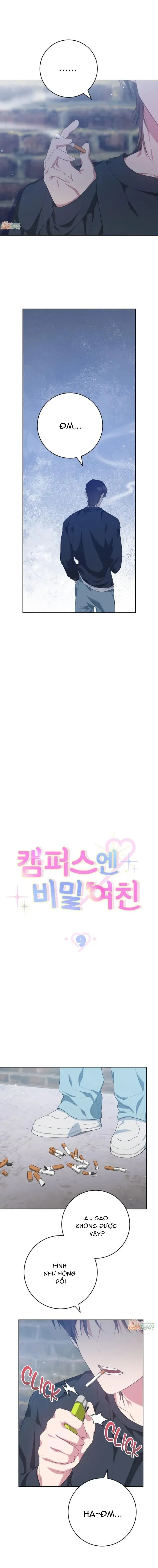 Cô bạn gái bí mật ở đại học Chapter 9 Trang 7