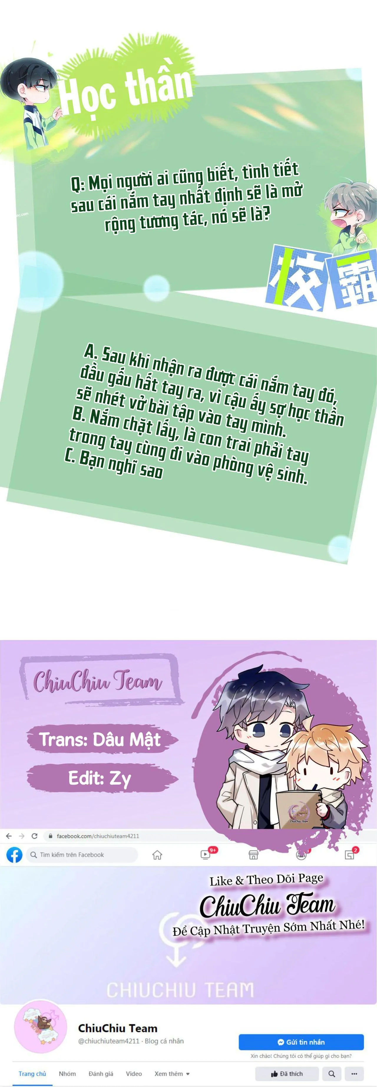 Có Bản Lĩnh Thì Cậu Thử Nổi Nóng Tiếp Đi? Chapter 15 Trang 12