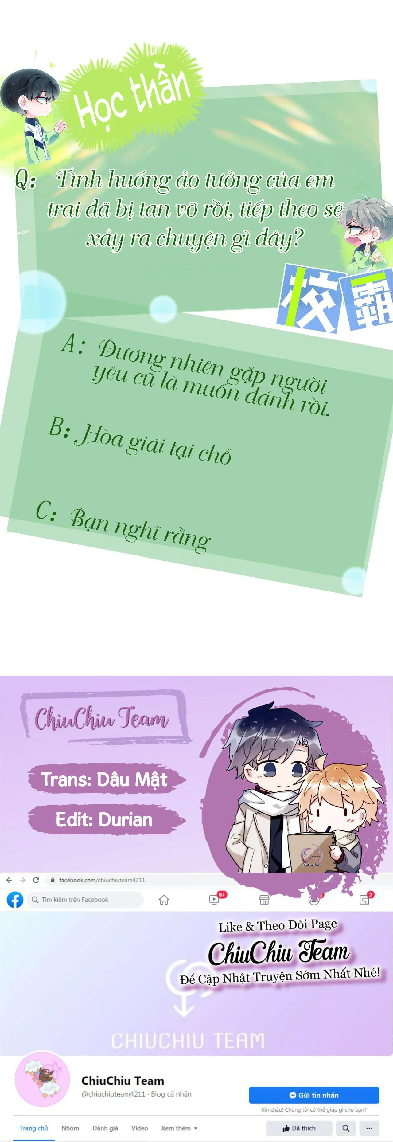 Có Bản Lĩnh Thì Cậu Thử Nổi Nóng Tiếp Đi? Chapter 32 Trang 14