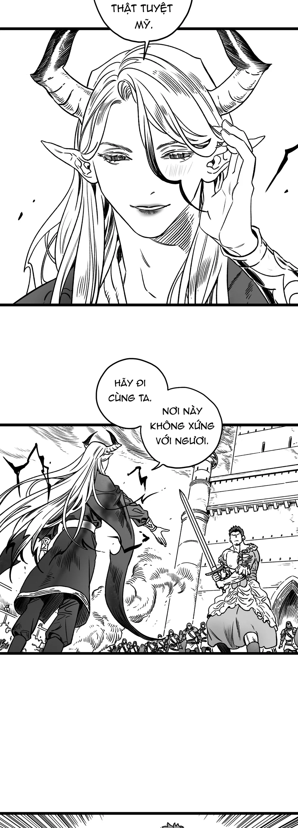 CÔ DÂU CỦA MA VƯƠNG HƠI TO LƠN Chapter 2 Trang 5