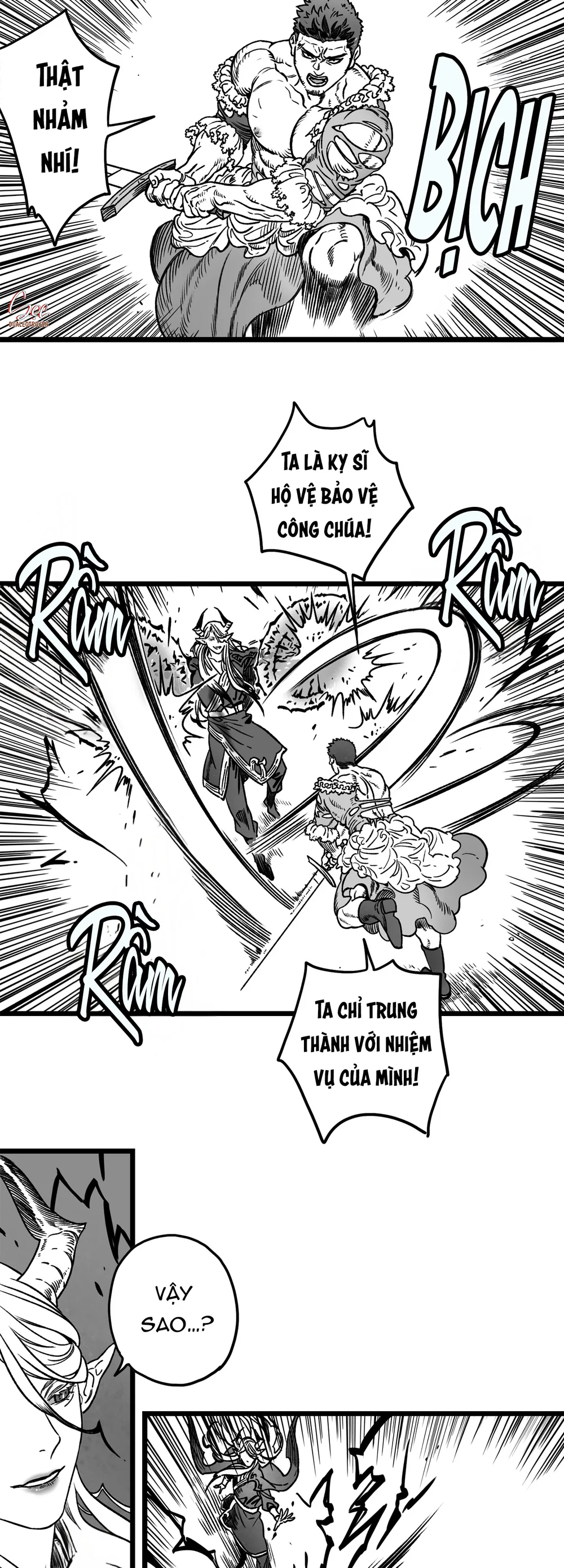 CÔ DÂU CỦA MA VƯƠNG HƠI TO LƠN Chapter 2 Trang 6