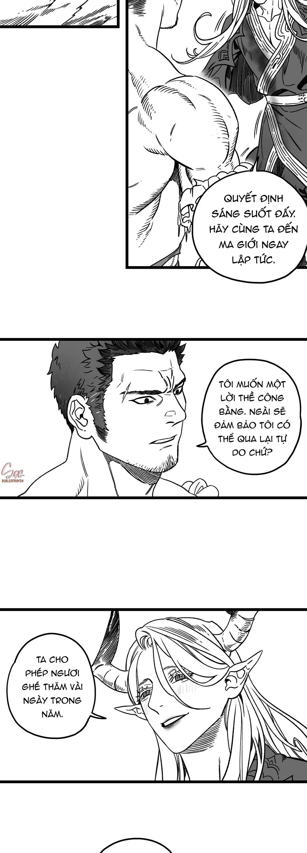 CÔ DÂU CỦA MA VƯƠNG HƠI TO LƠN Chapter 2 Trang 14