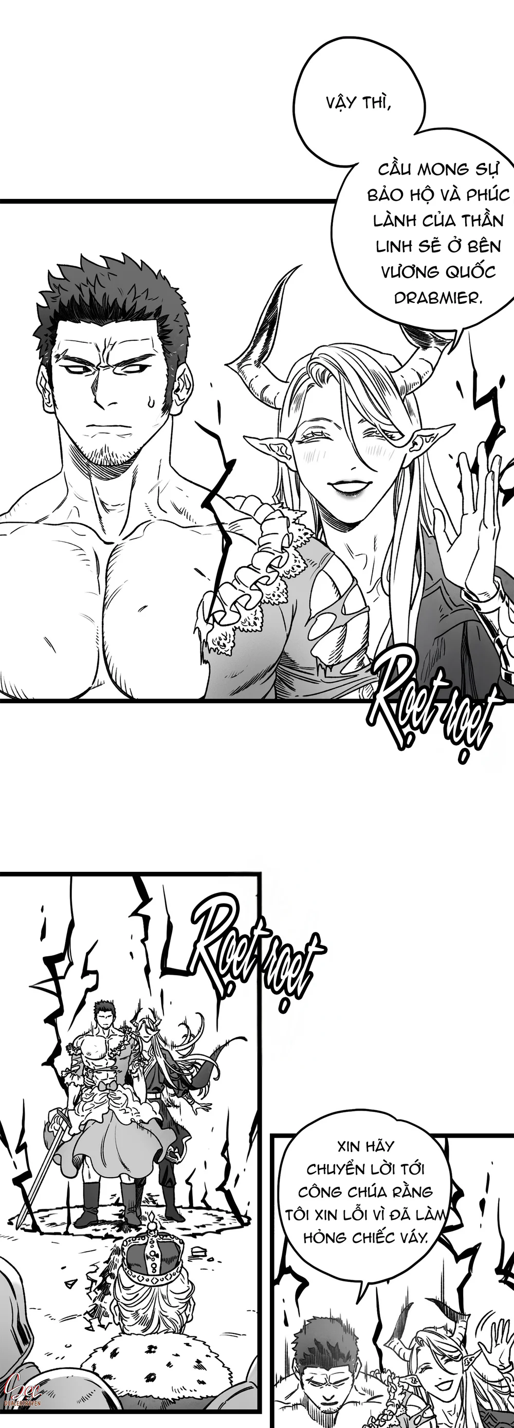 CÔ DÂU CỦA MA VƯƠNG HƠI TO LƠN Chapter 2 Trang 16