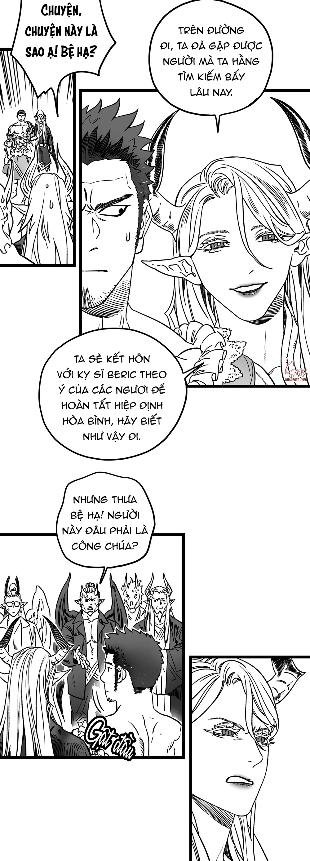 CÔ DÂU CỦA MA VƯƠNG HƠI TO LƠN Chapter 2 Trang 24