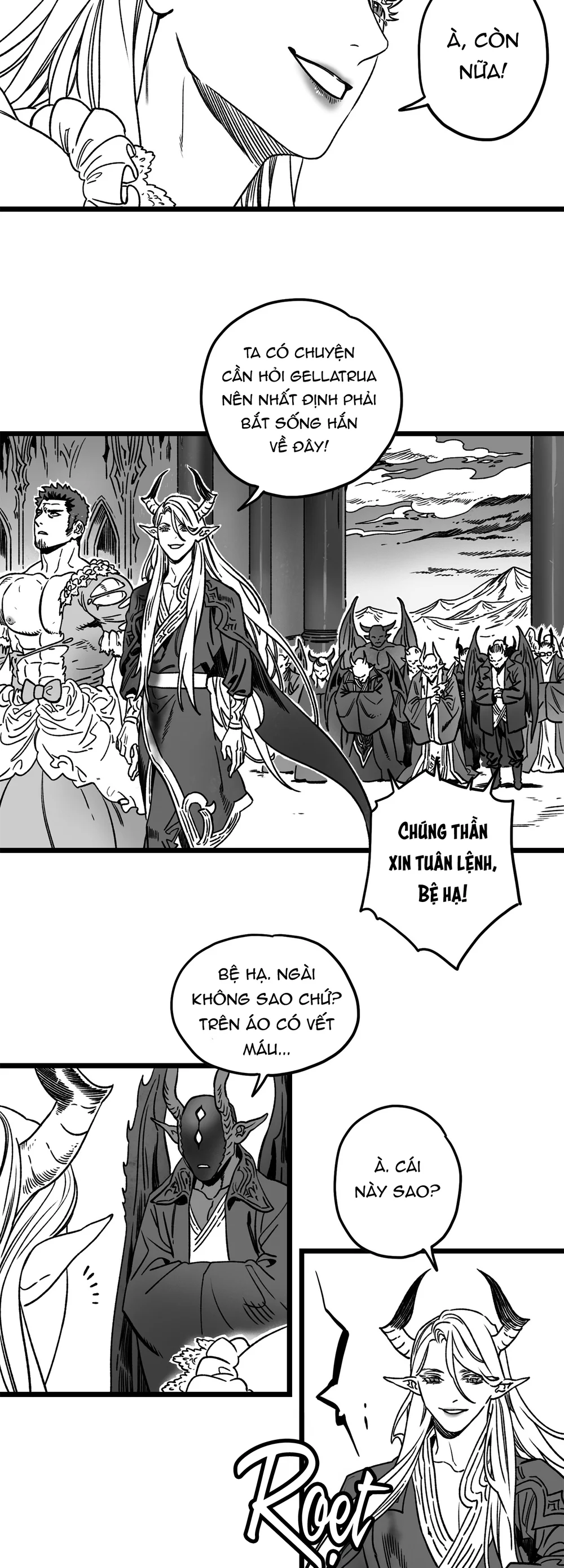 CÔ DÂU CỦA MA VƯƠNG HƠI TO LƠN Chapter 2 Trang 28