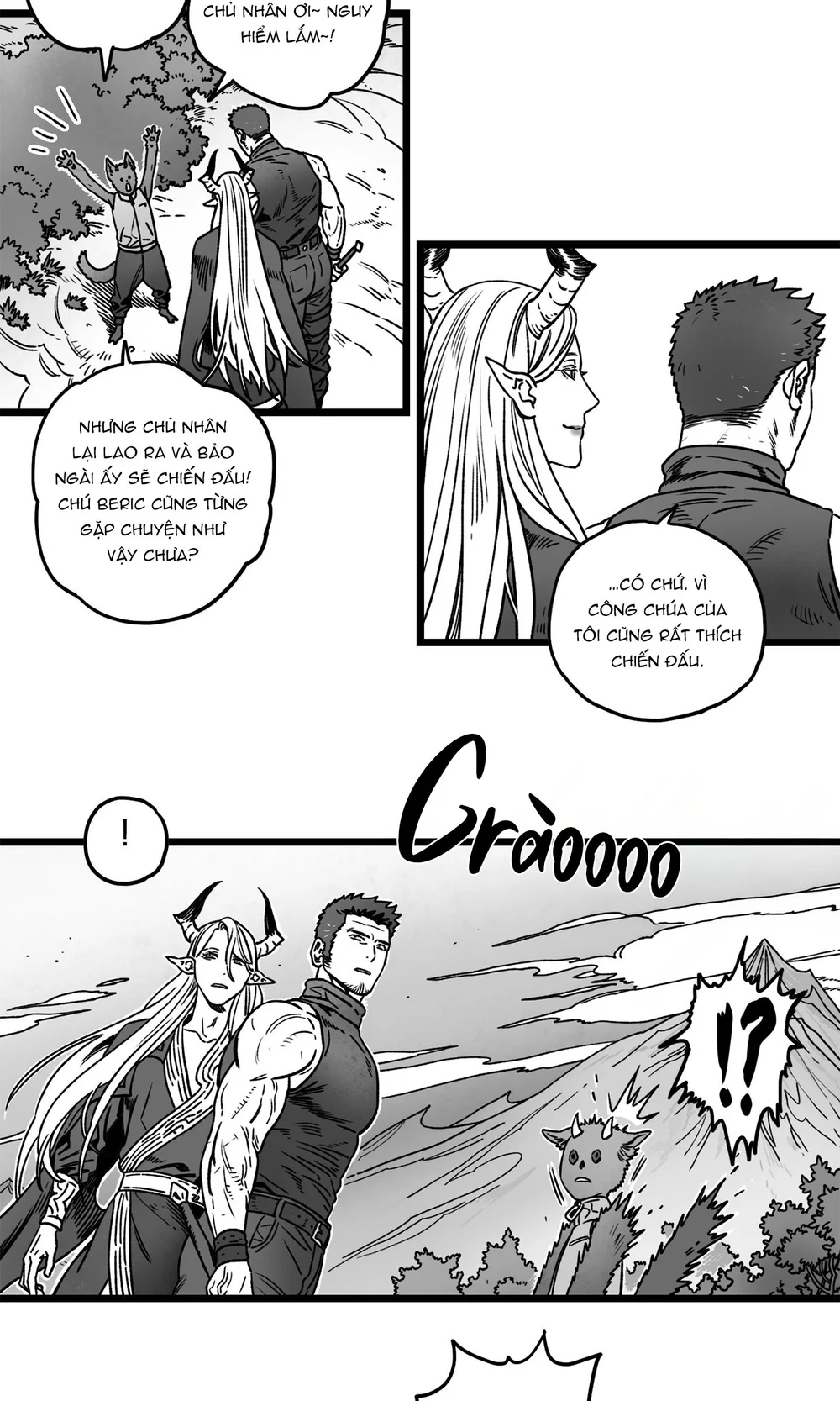 CÔ DÂU CỦA MA VƯƠNG HƠI TO LƠN Chapter 4 Trang 4