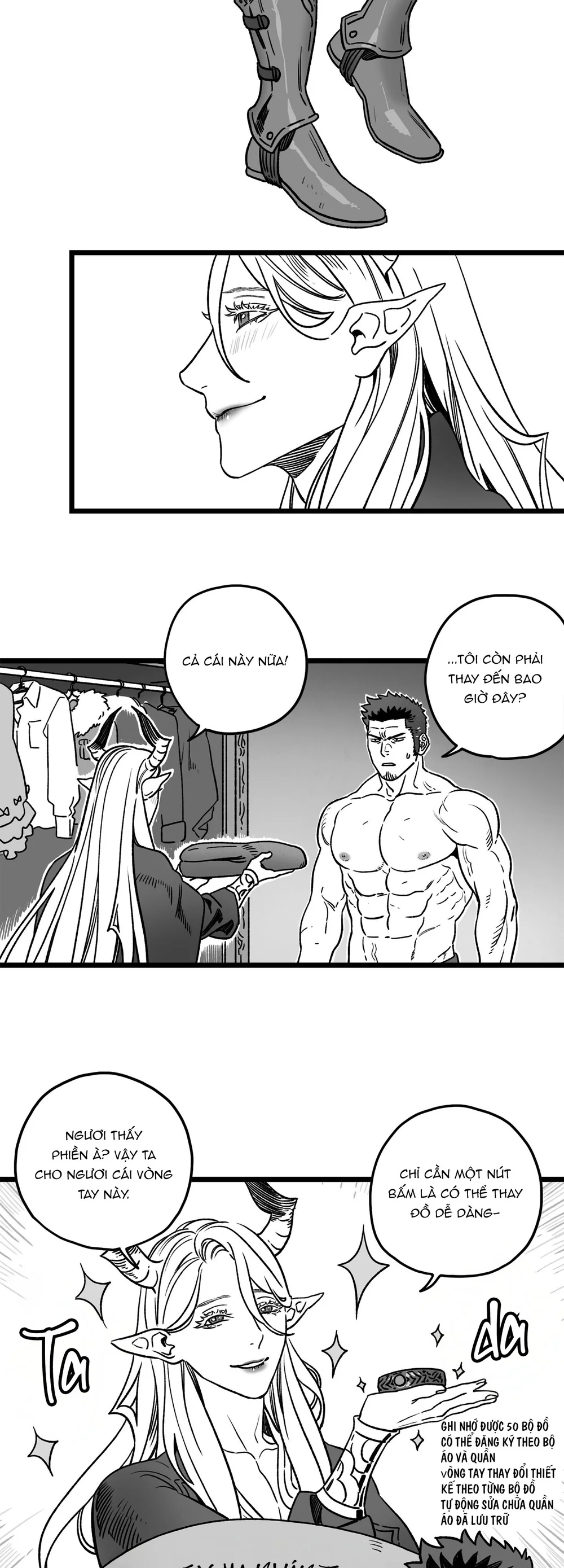 CÔ DÂU CỦA MA VƯƠNG HƠI TO LƠN Chapter 5 Trang 6