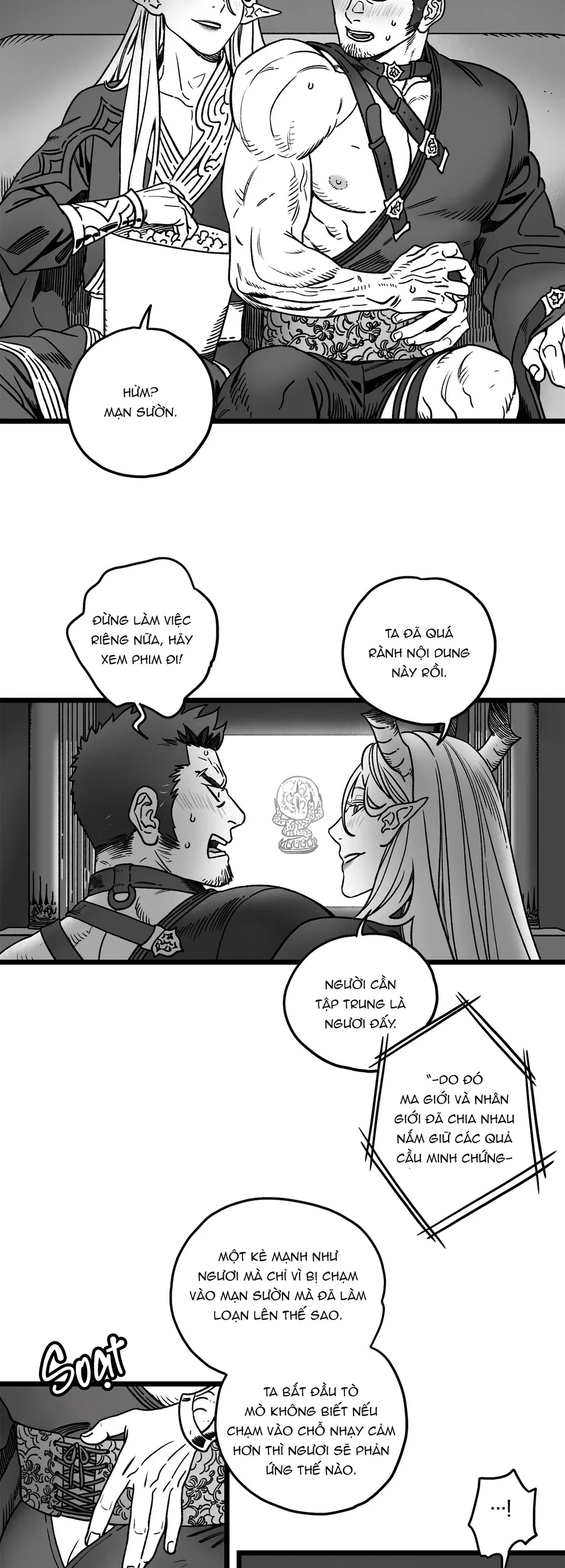 CÔ DÂU CỦA MA VƯƠNG HƠI TO LƠN Chapter 5 Trang 17