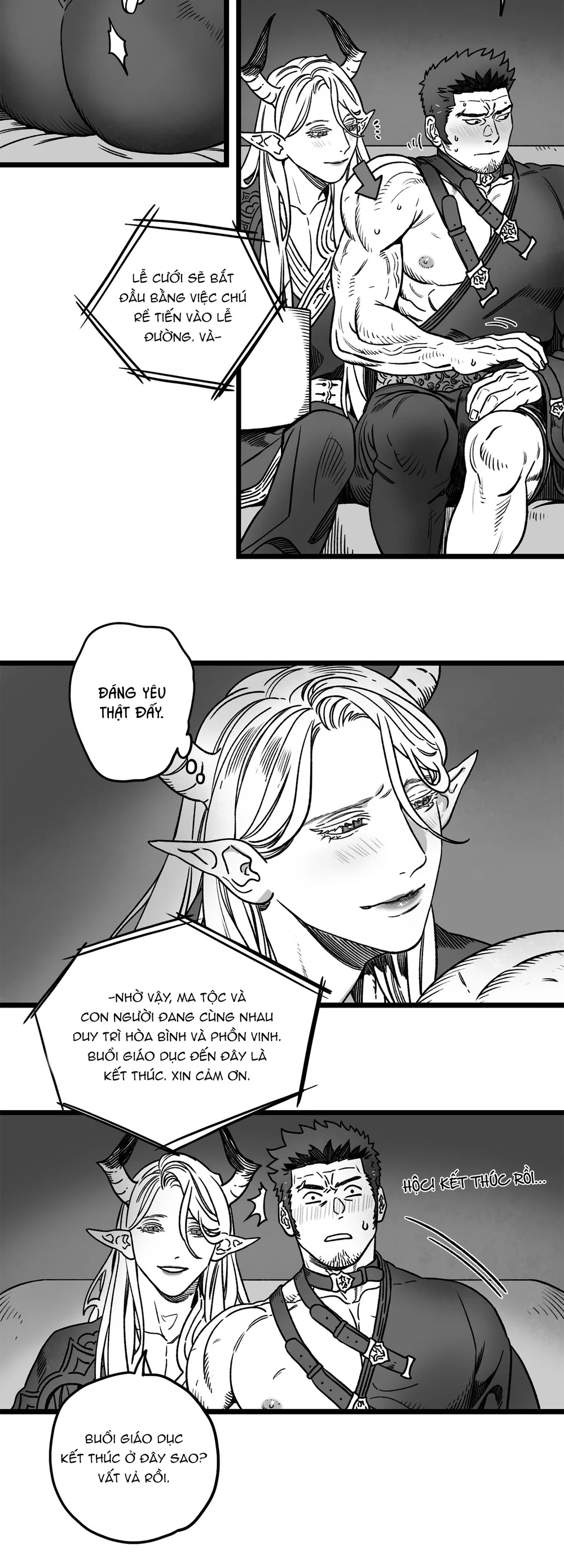 CÔ DÂU CỦA MA VƯƠNG HƠI TO LƠN Chapter 5 Trang 18