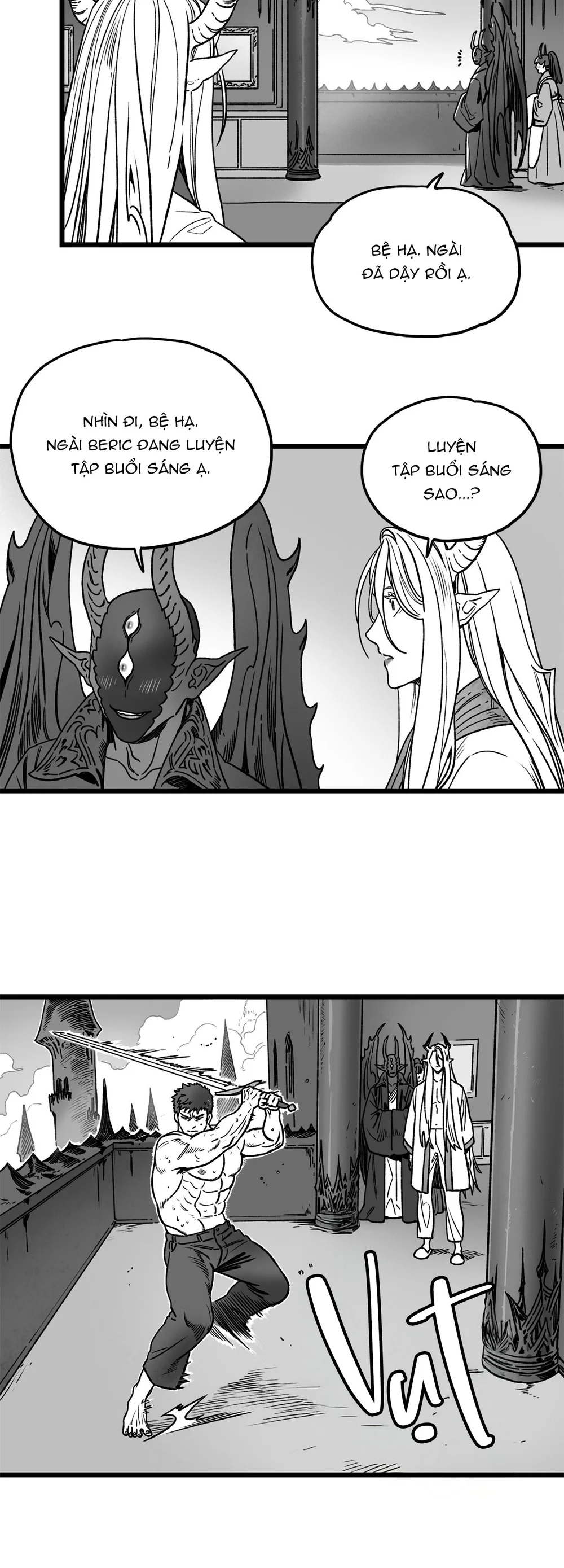 CÔ DÂU CỦA MA VƯƠNG HƠI TO LƠN Chapter 7 Trang 10