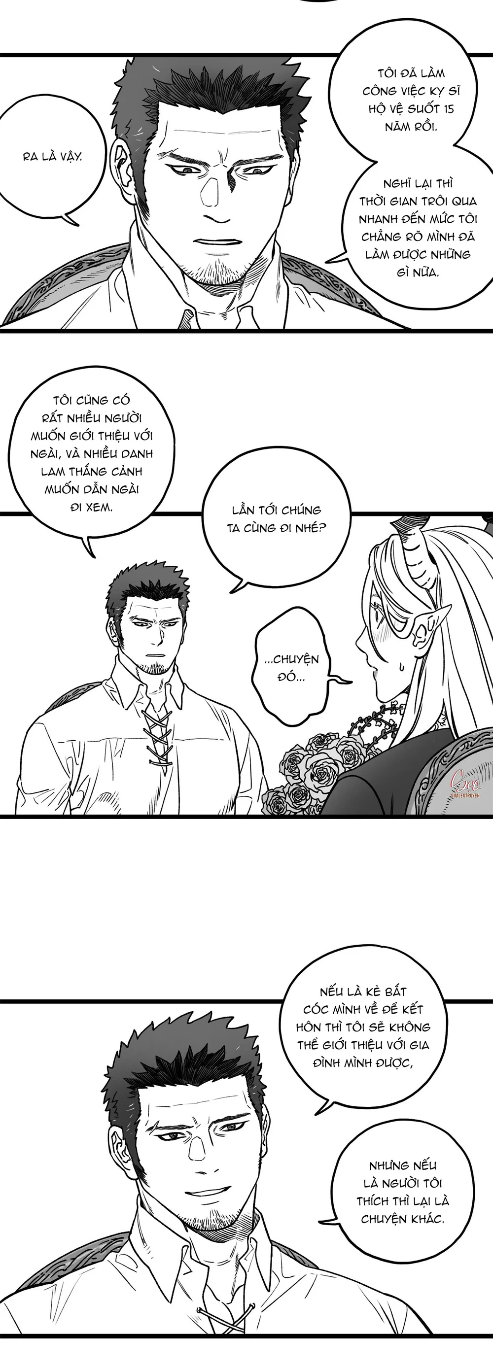 CÔ DÂU CỦA MA VƯƠNG HƠI TO LƠN Chapter 7 Trang 27