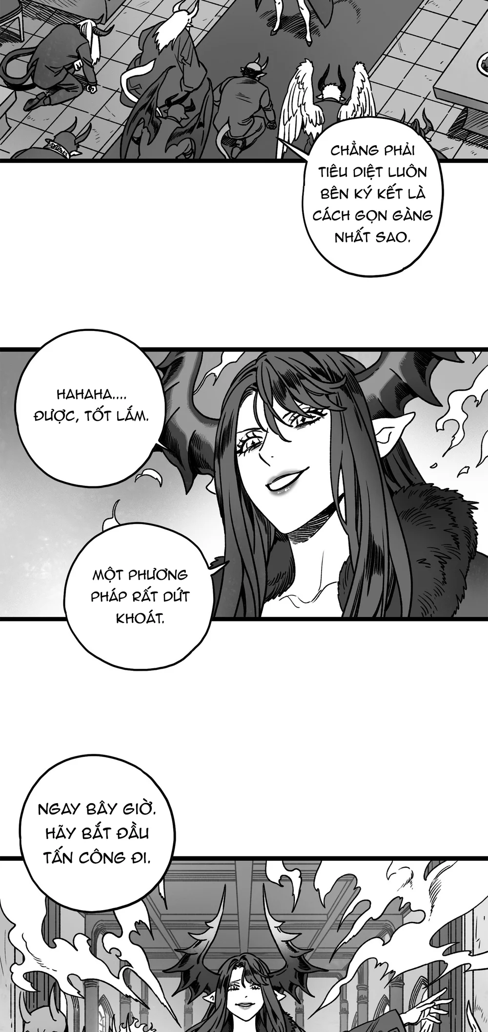 CÔ DÂU CỦA MA VƯƠNG HƠI TO LƠN Chapter 10 Trang 12