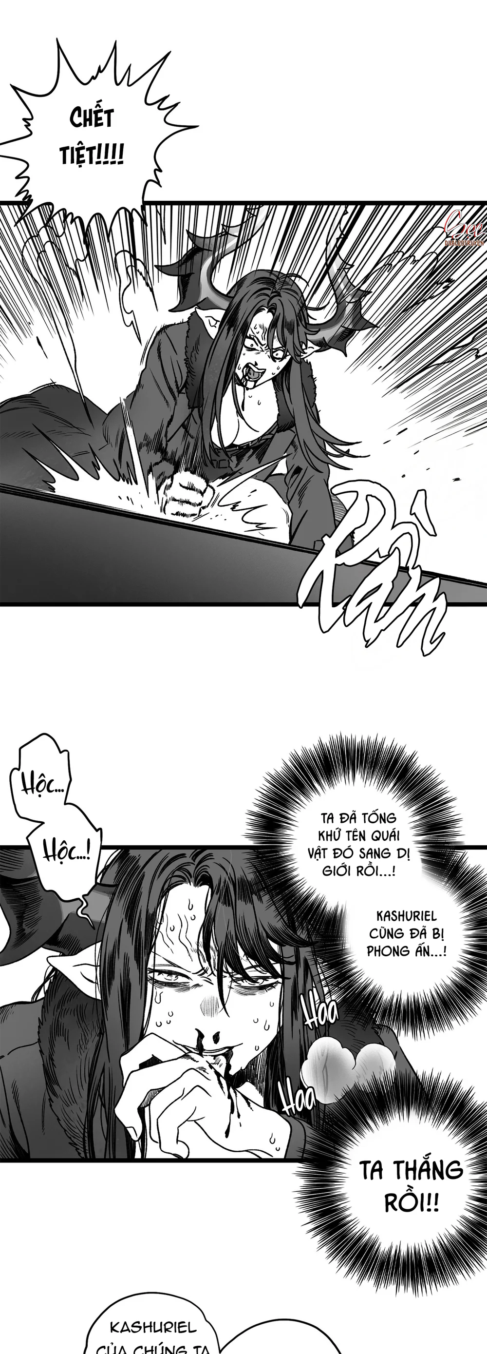 CÔ DÂU CỦA MA VƯƠNG HƠI TO LƠN Chapter 10 Trang 37