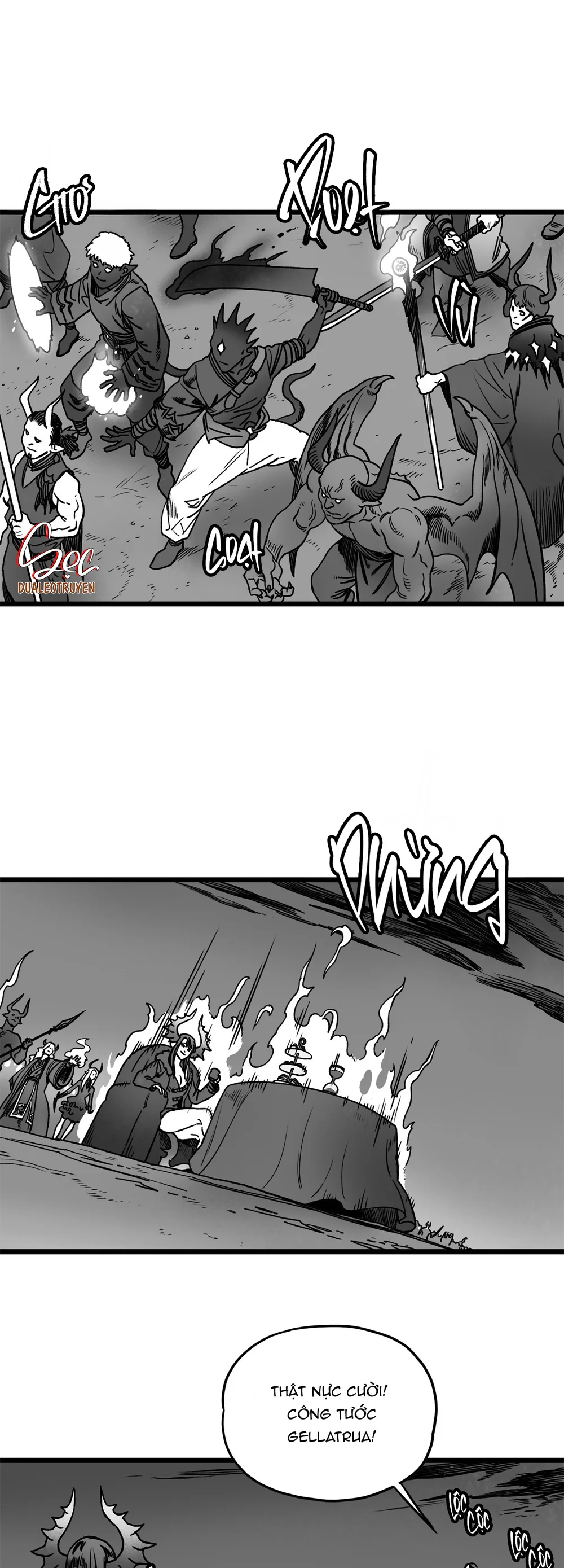 CÔ DÂU CỦA MA VƯƠNG HƠI TO LƠN Chapter 12 Trang 13