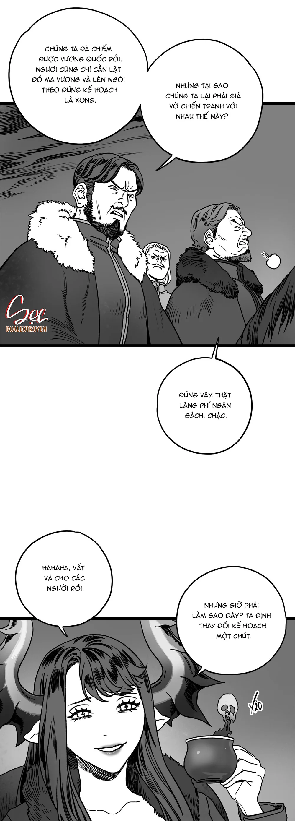 CÔ DÂU CỦA MA VƯƠNG HƠI TO LƠN Chapter 12 Trang 15