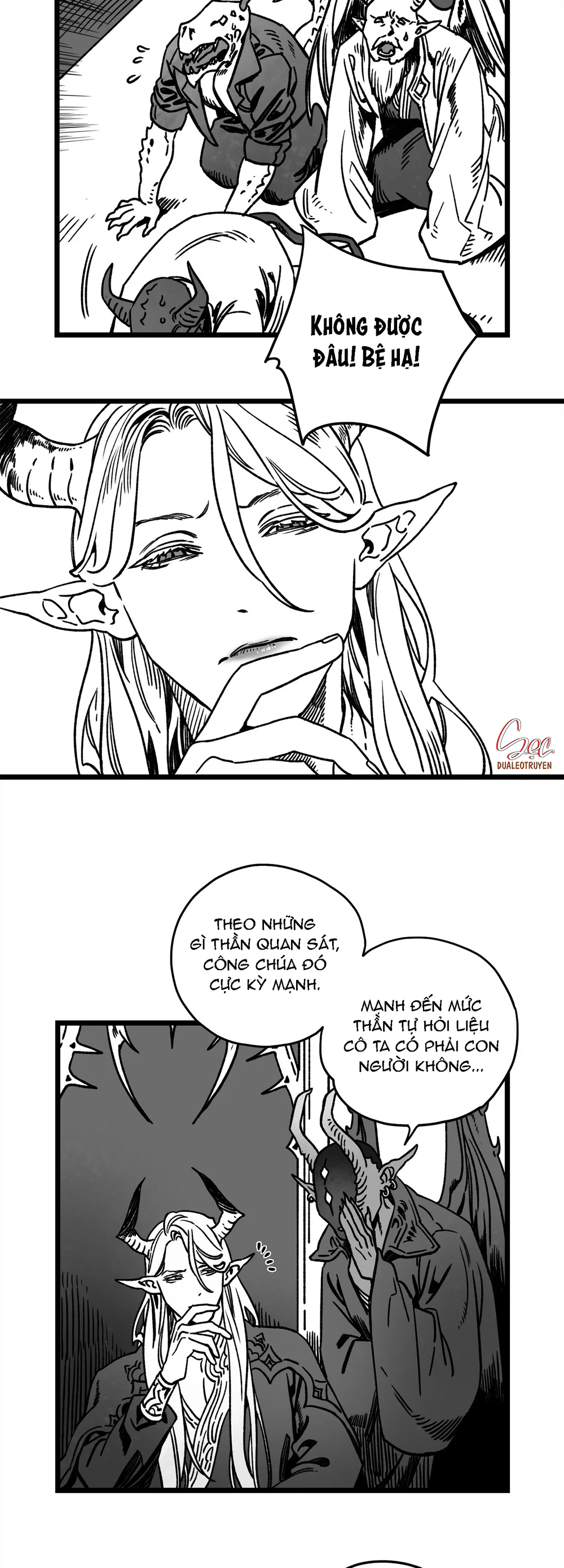 CÔ DÂU CỦA MA VƯƠNG HƠI TO LƠN Chapter 1 Trang 6