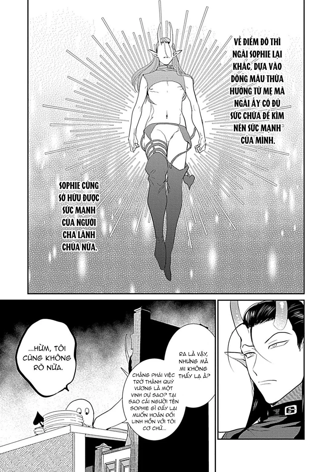 Có lẽ tôi sẽ chết đói nếu không được hắn ôm ấp~ Kế hoạch trao lại vương quyền của một Incubus~ Chapter 2 Trang 3