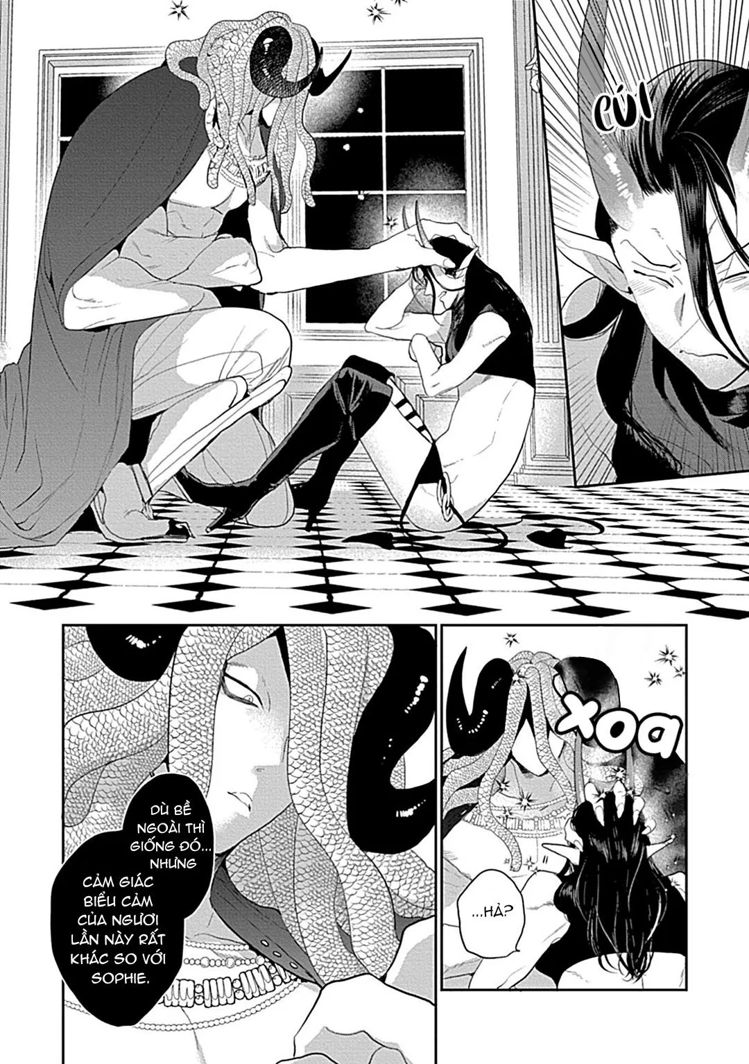 Có lẽ tôi sẽ chết đói nếu không được hắn ôm ấp~ Kế hoạch trao lại vương quyền của một Incubus~ Chapter 2 Trang 24