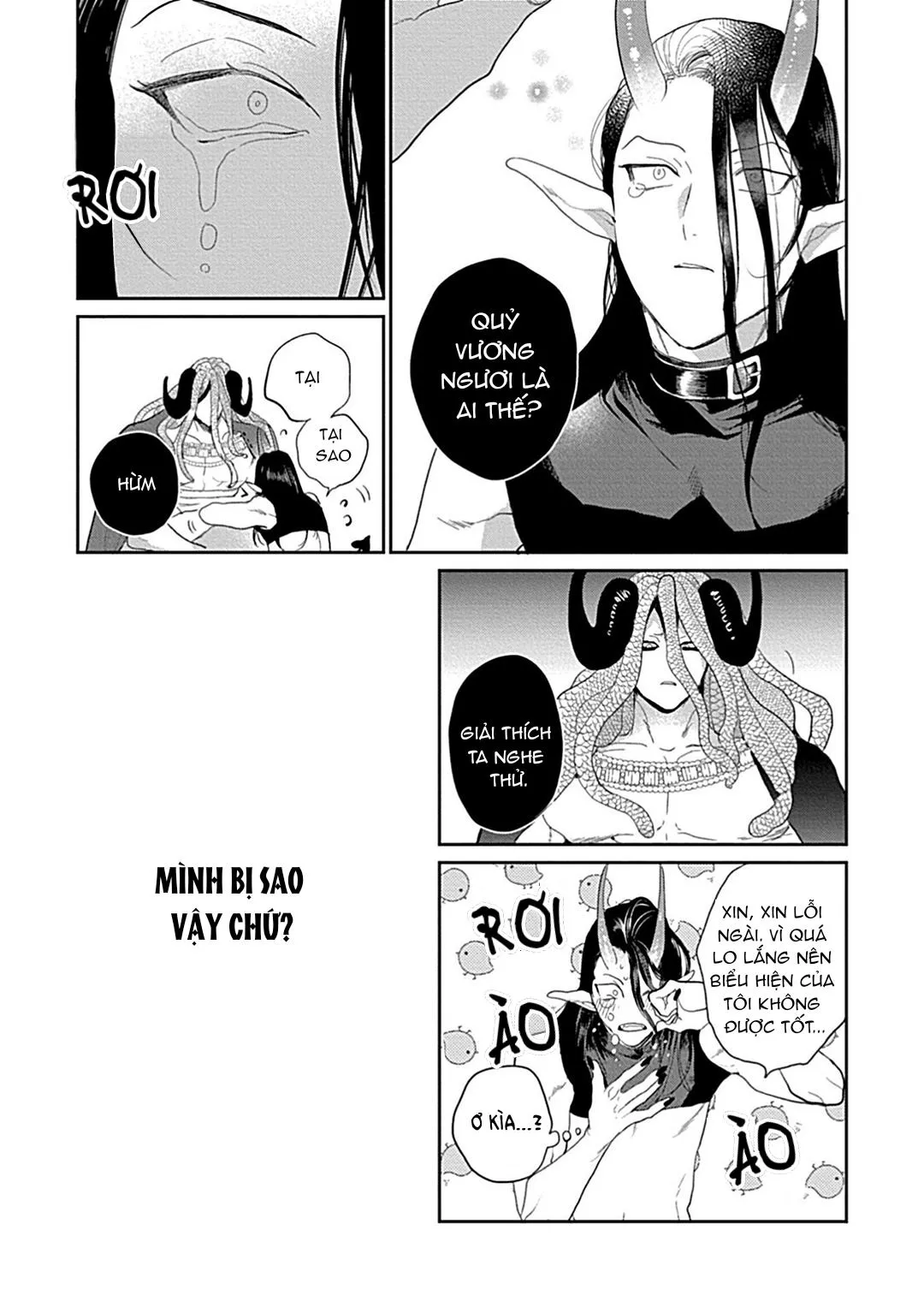 Có lẽ tôi sẽ chết đói nếu không được hắn ôm ấp~ Kế hoạch trao lại vương quyền của một Incubus~ Chapter 2 Trang 25