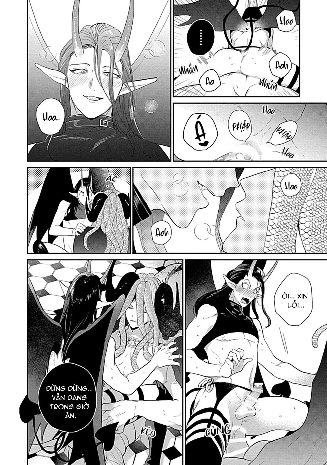 Có lẽ tôi sẽ chết đói nếu không được hắn ôm ấp~ Kế hoạch trao lại vương quyền của một Incubus~ Chapter 2 Trang 30