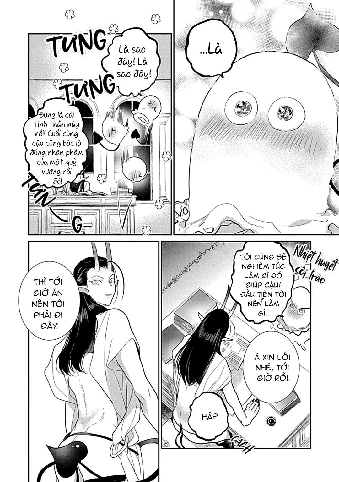 Có lẽ tôi sẽ chết đói nếu không được hắn ôm ấp~ Kế hoạch trao lại vương quyền của một Incubus~ Chapter 3 Trang 4