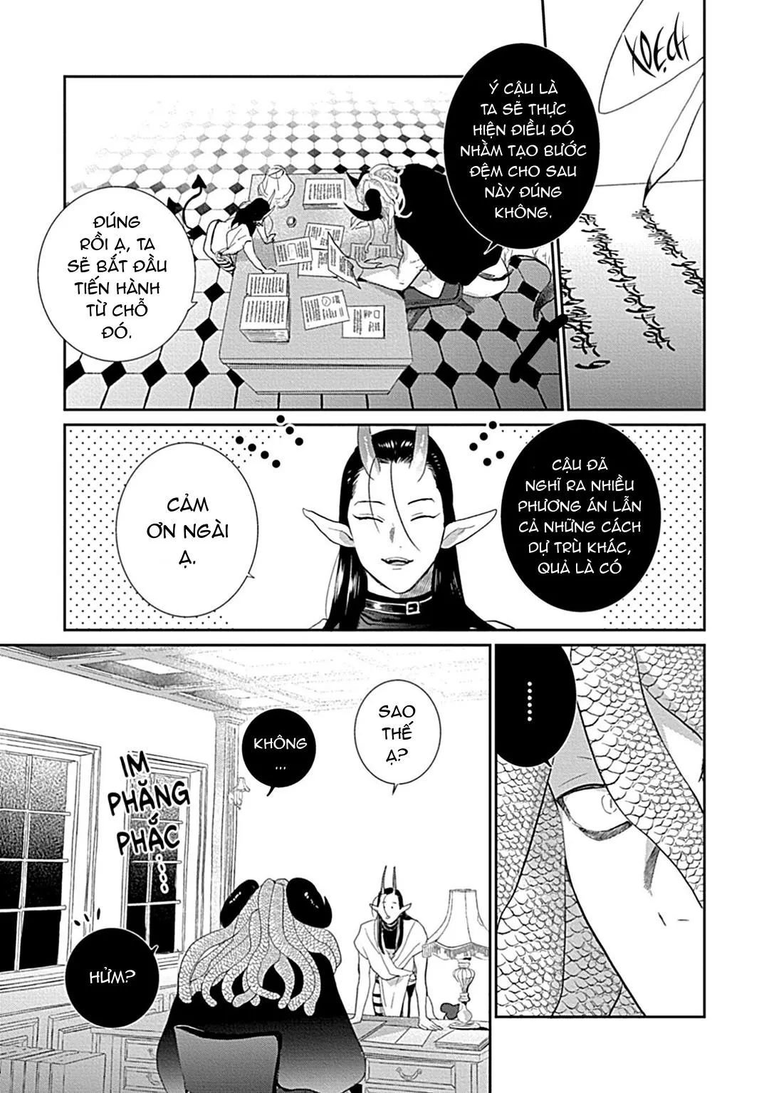 Có lẽ tôi sẽ chết đói nếu không được hắn ôm ấp~ Kế hoạch trao lại vương quyền của một Incubus~ Chapter 3 Trang 11