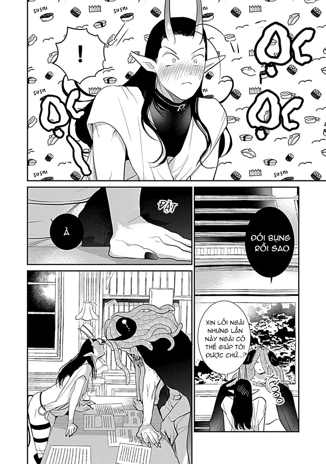 Có lẽ tôi sẽ chết đói nếu không được hắn ôm ấp~ Kế hoạch trao lại vương quyền của một Incubus~ Chapter 3 Trang 12