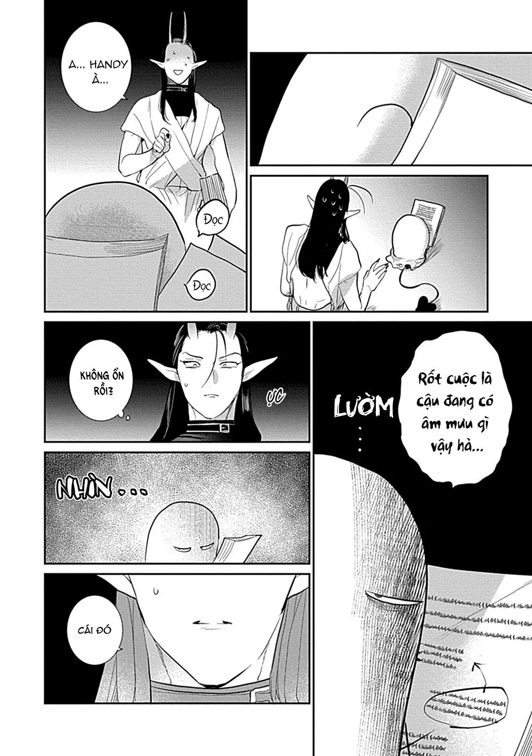 Có lẽ tôi sẽ chết đói nếu không được hắn ôm ấp~ Kế hoạch trao lại vương quyền của một Incubus~ Chapter 3 Trang 18