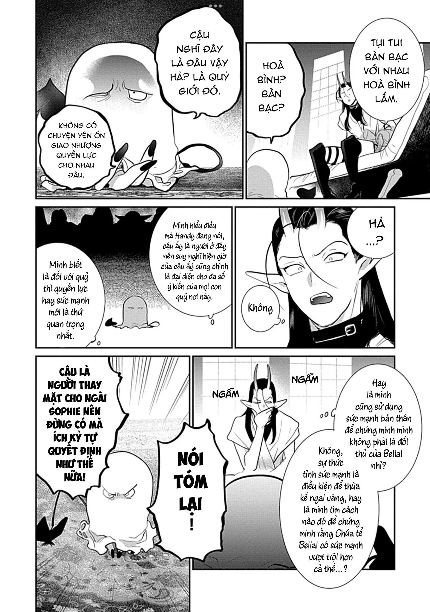 Có lẽ tôi sẽ chết đói nếu không được hắn ôm ấp~ Kế hoạch trao lại vương quyền của một Incubus~ Chapter 3 Trang 20