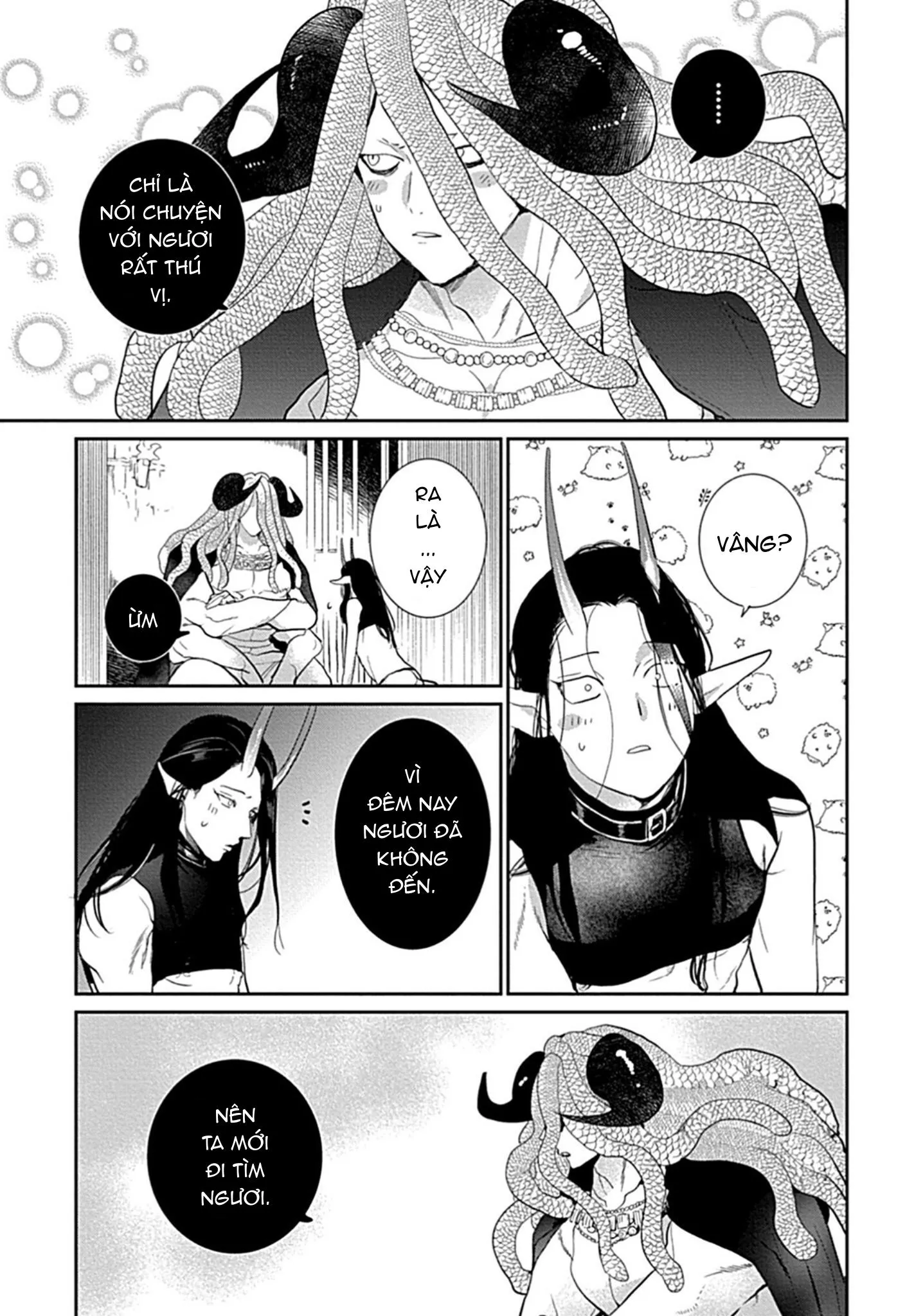 Có lẽ tôi sẽ chết đói nếu không được hắn ôm ấp~ Kế hoạch trao lại vương quyền của một Incubus~ Chapter 3 Trang 31