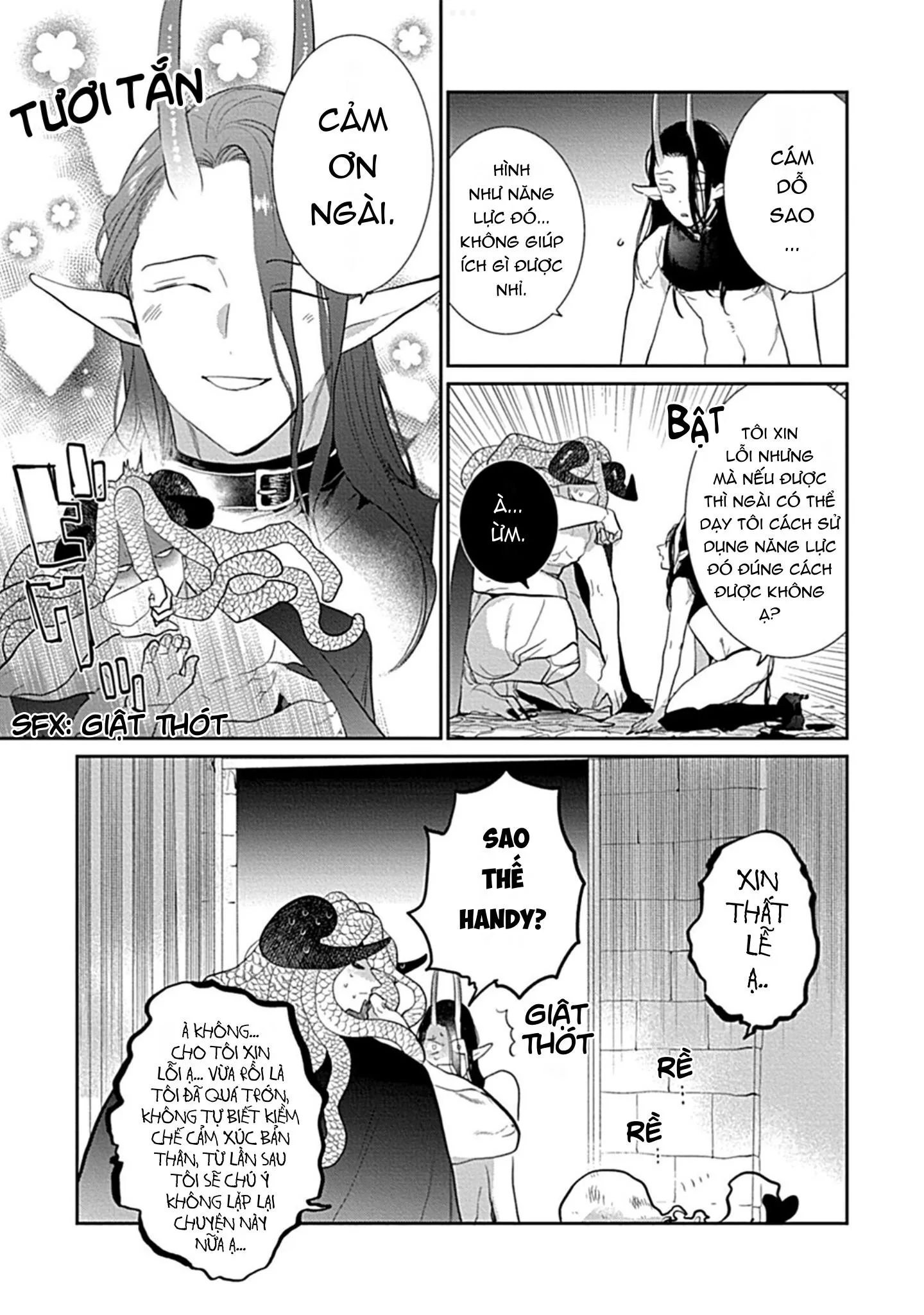 Có lẽ tôi sẽ chết đói nếu không được hắn ôm ấp~ Kế hoạch trao lại vương quyền của một Incubus~ Chapter 3 Trang 36