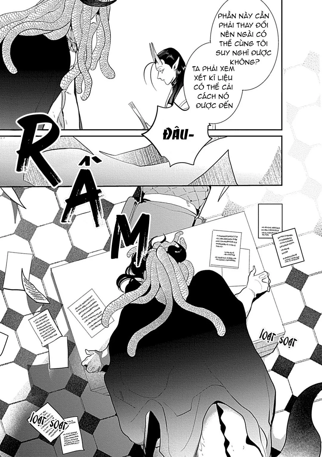 Có lẽ tôi sẽ chết đói nếu không được hắn ôm ấp~ Kế hoạch trao lại vương quyền của một Incubus~ Chapter 4 Trang 31