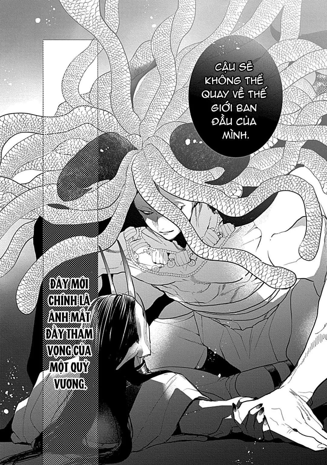 Có lẽ tôi sẽ chết đói nếu không được hắn ôm ấp~ Kế hoạch trao lại vương quyền của một Incubus~ Chapter 4 Trang 36