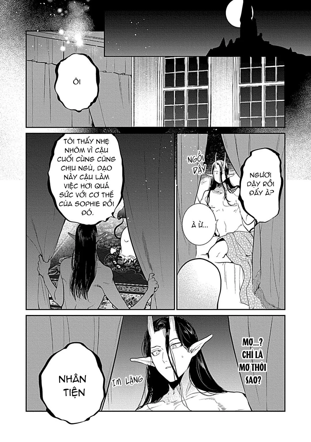 Có lẽ tôi sẽ chết đói nếu không được hắn ôm ấp~ Kế hoạch trao lại vương quyền của một Incubus~ Chapter 5 Trang 7