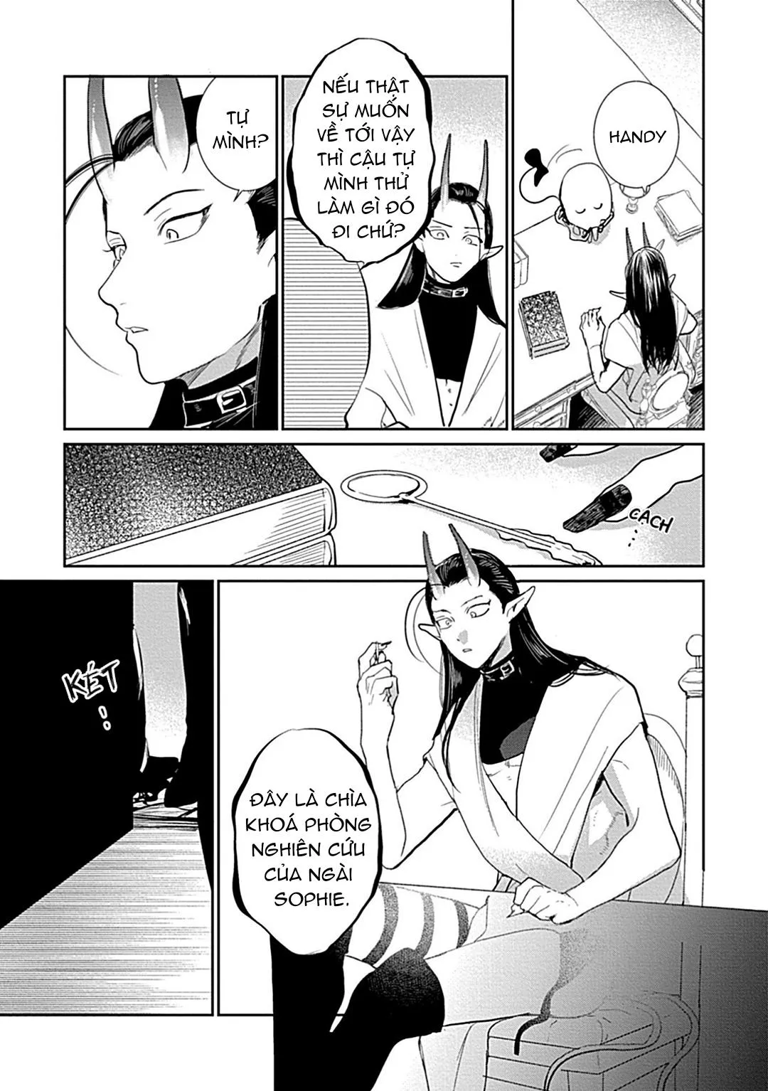 Có lẽ tôi sẽ chết đói nếu không được hắn ôm ấp~ Kế hoạch trao lại vương quyền của một Incubus~ Chapter 5 Trang 17