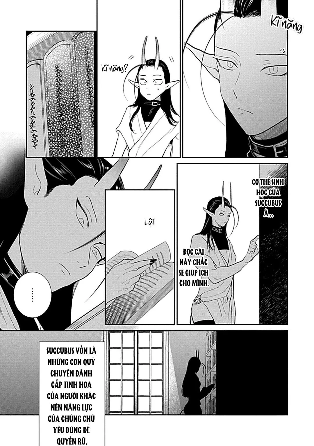 Có lẽ tôi sẽ chết đói nếu không được hắn ôm ấp~ Kế hoạch trao lại vương quyền của một Incubus~ Chapter 5 Trang 19