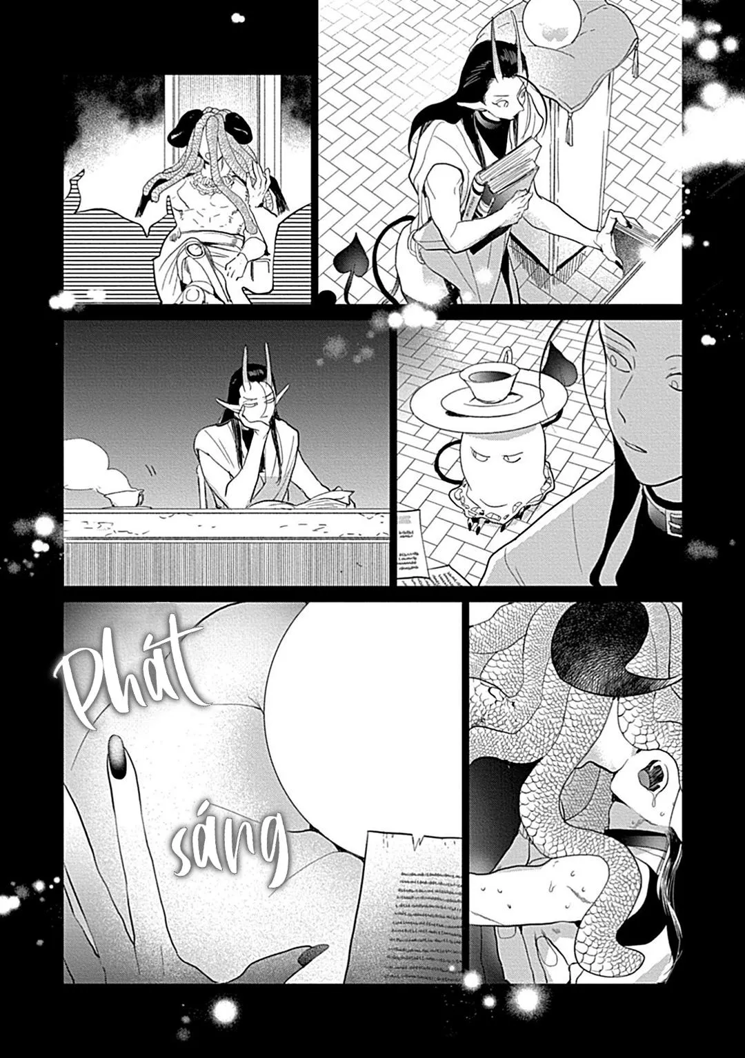 Có lẽ tôi sẽ chết đói nếu không được hắn ôm ấp~ Kế hoạch trao lại vương quyền của một Incubus~ Chapter 5 Trang 22