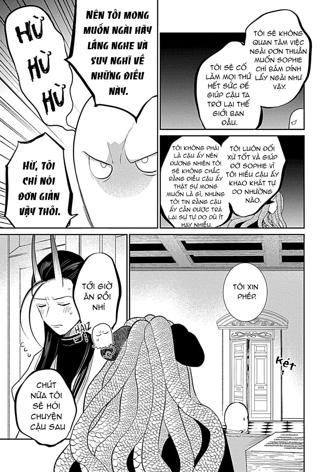 Có lẽ tôi sẽ chết đói nếu không được hắn ôm ấp~ Kế hoạch trao lại vương quyền của một Incubus~ Chapter 5 Trang 27