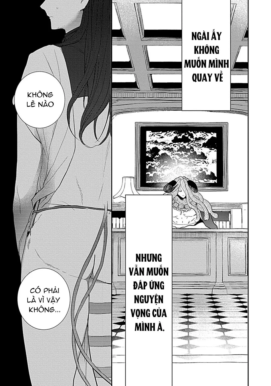 Có lẽ tôi sẽ chết đói nếu không được hắn ôm ấp~ Kế hoạch trao lại vương quyền của một Incubus~ Chapter 5 Trang 31