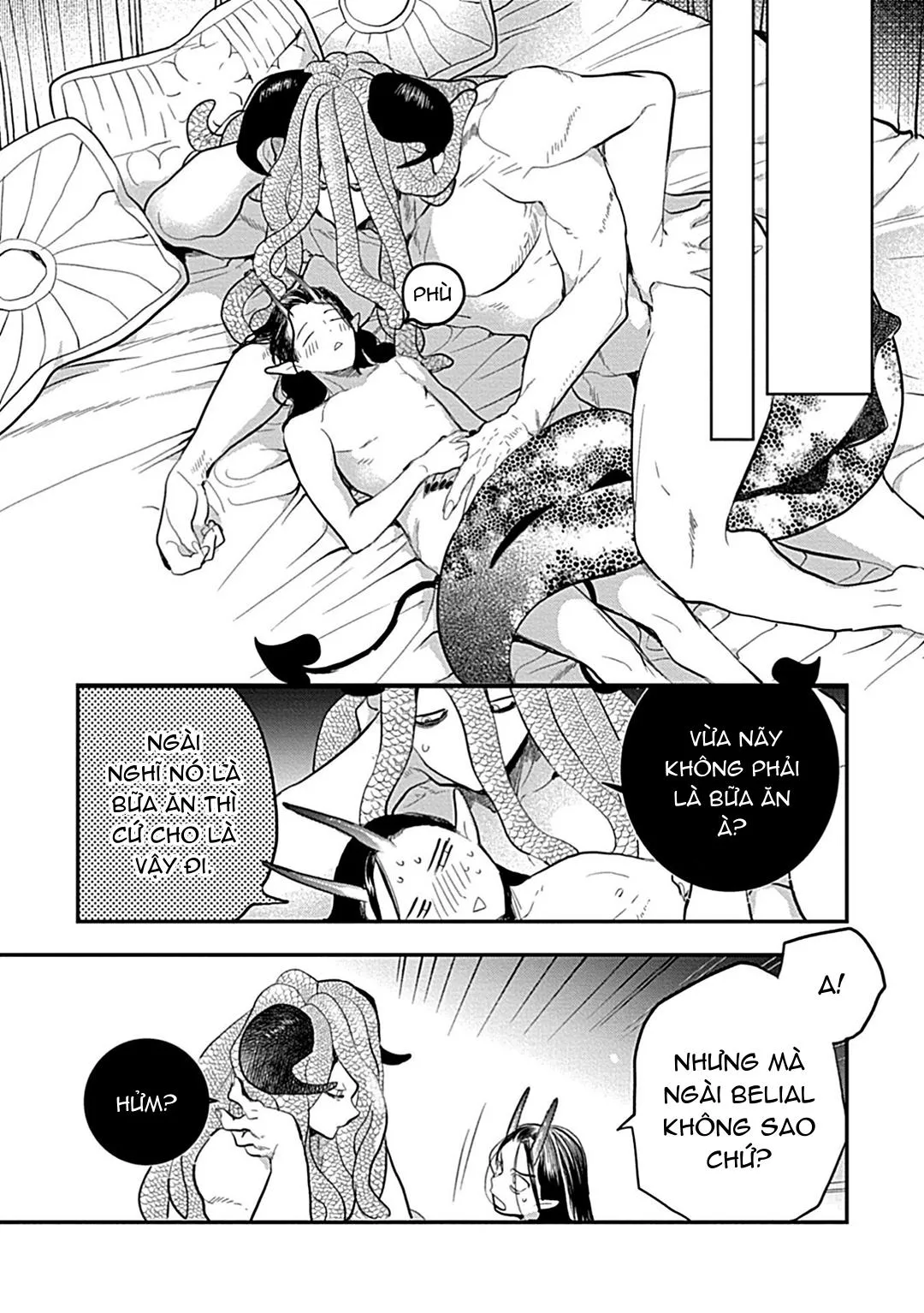 Có lẽ tôi sẽ chết đói nếu không được hắn ôm ấp~ Kế hoạch trao lại vương quyền của một Incubus~ Chapter 6 Trang 29