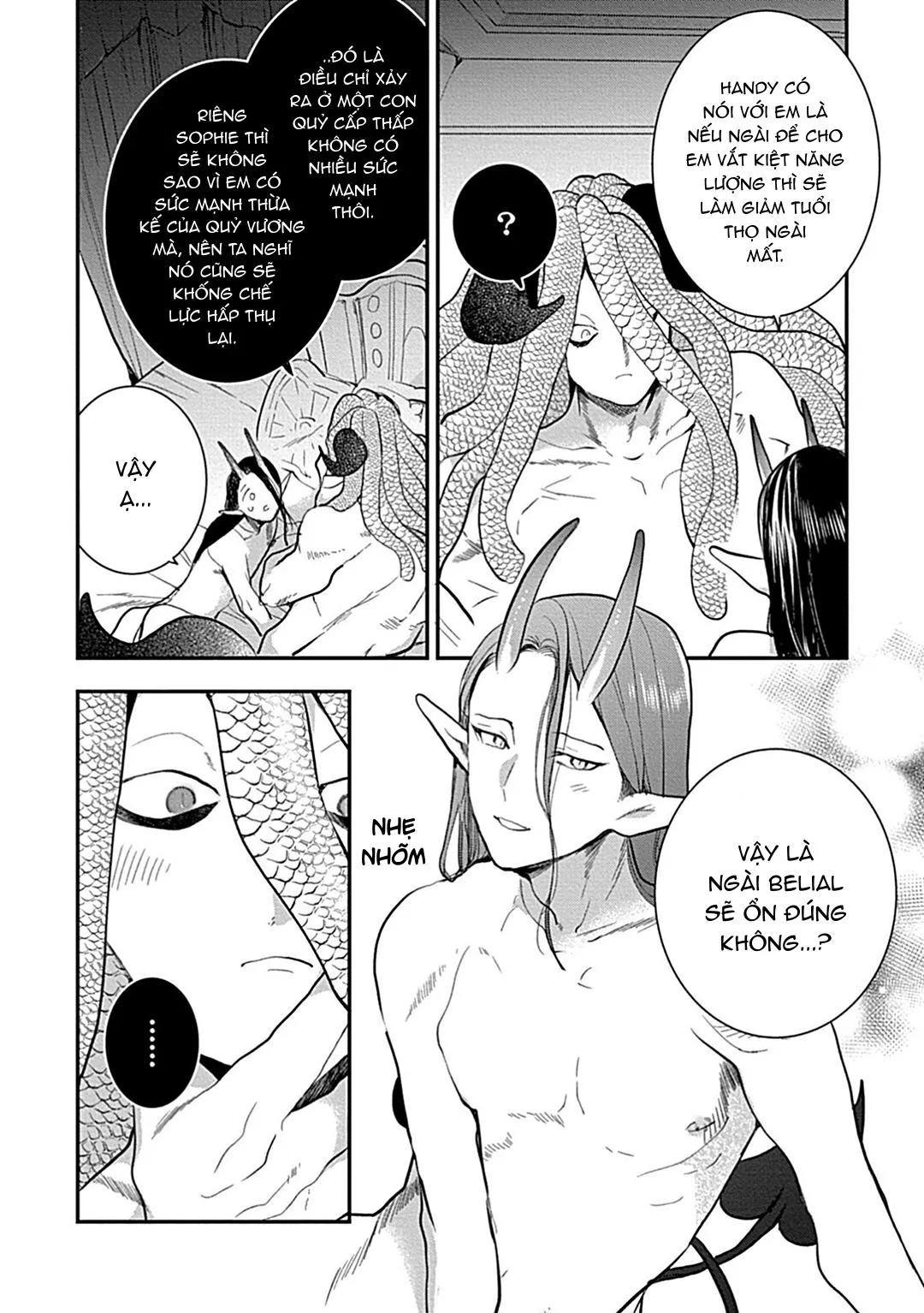 Có lẽ tôi sẽ chết đói nếu không được hắn ôm ấp~ Kế hoạch trao lại vương quyền của một Incubus~ Chapter 6 Trang 30