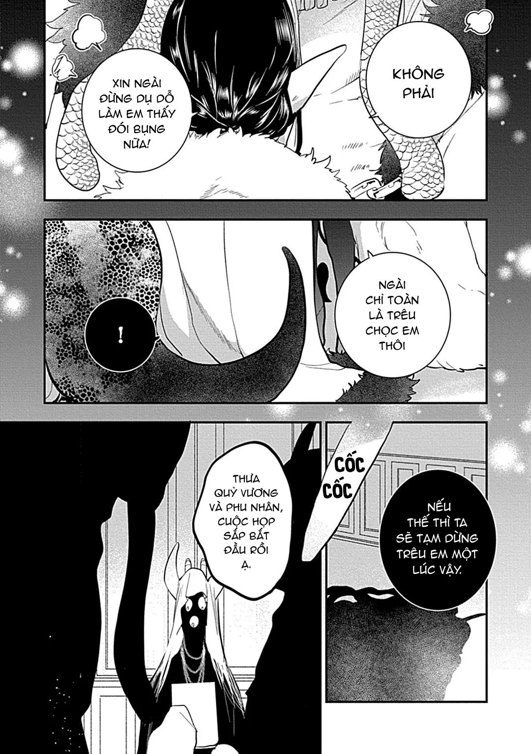 Có lẽ tôi sẽ chết đói nếu không được hắn ôm ấp~ Kế hoạch trao lại vương quyền của một Incubus~ Chapter 6 Trang 37